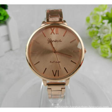 Yxl-412 Fashion Women Watch Wrist Rose Gold Case Thin Band Luxury Hot Sell Japan Movt Alloy Ladies Wrist Watches